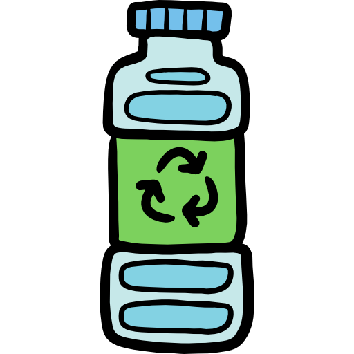 botella de agua icono gratis