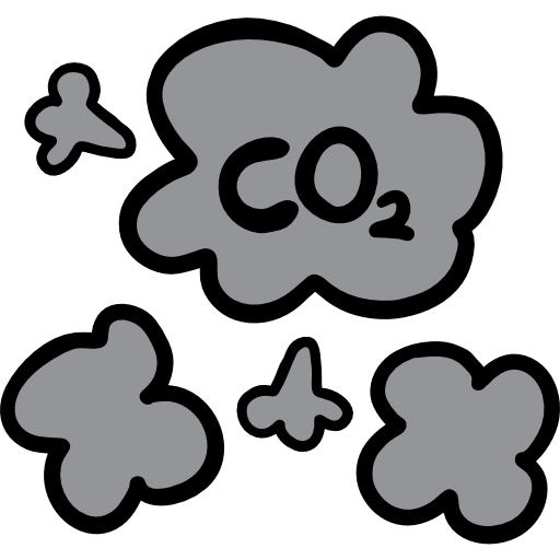 Co2 free icon Co2 free icon
