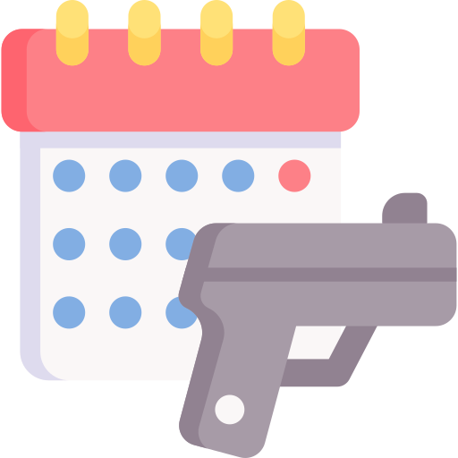 tiroteo icono gratis