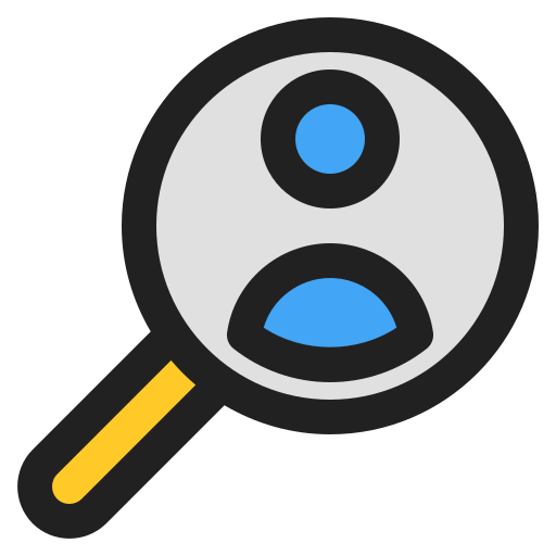 Search Generic Outline Color icon