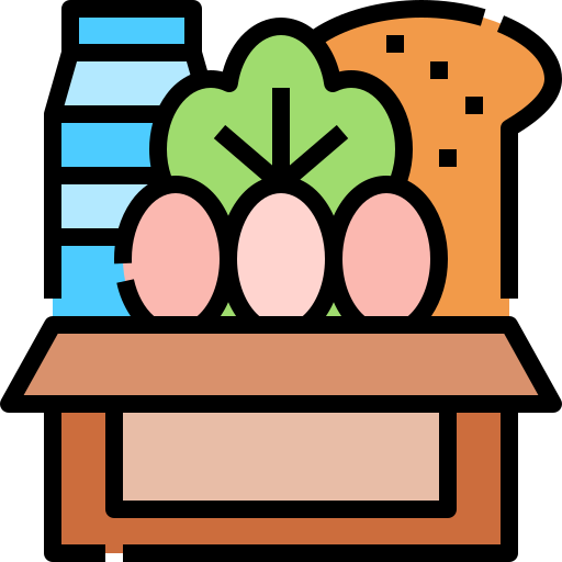 Food Linector Lineal Color Icon