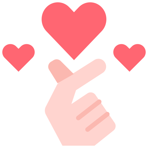 Hand gesture free icon