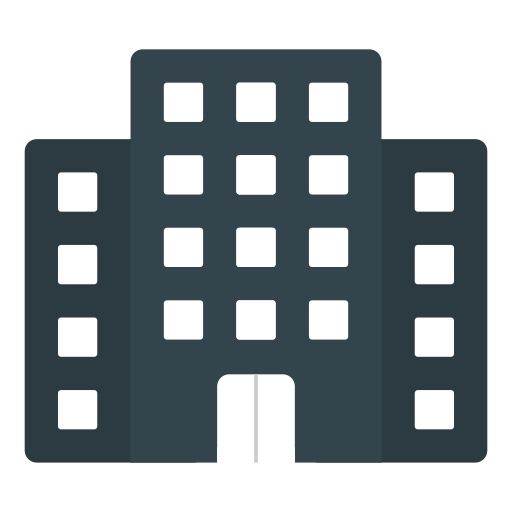 Офисное здание бесплатно иконка