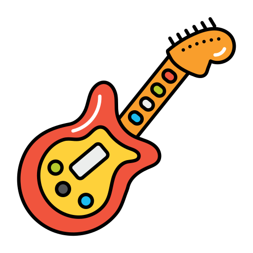 Guitarra - Iconos gratis de musica y multimedia