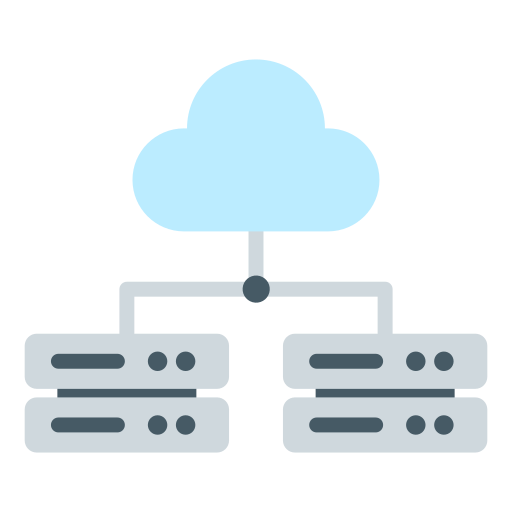 servidor en la nube icono gratis