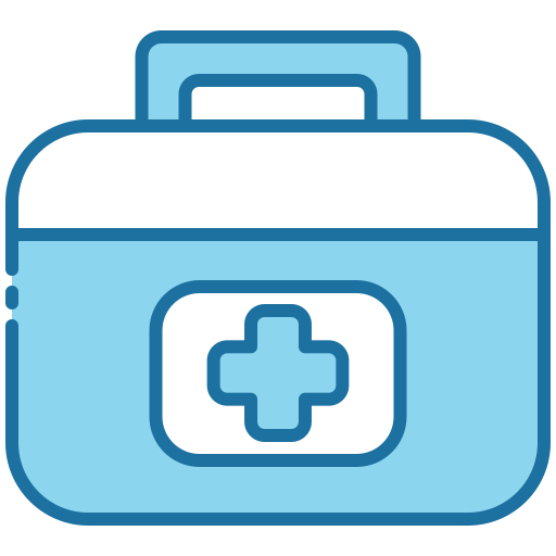 First aid kit Generic Blue icon