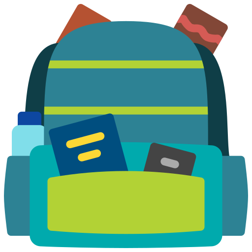 sac à dos Icône gratuit sac à dos Icône gratuit