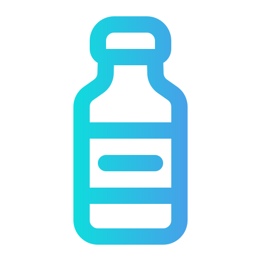 Бутылка с водой бесплатно иконка