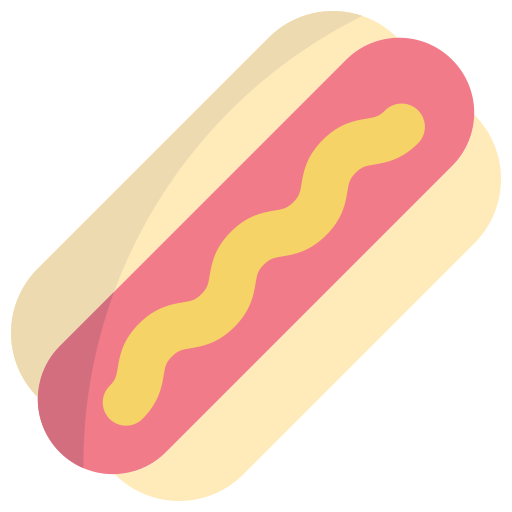 hot dog icono gratis