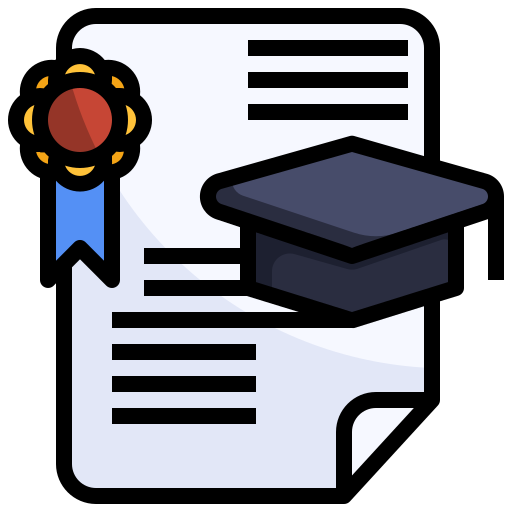 diploma icono gratis