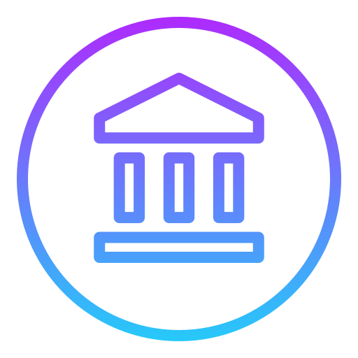 Bank Generic Gradient icon