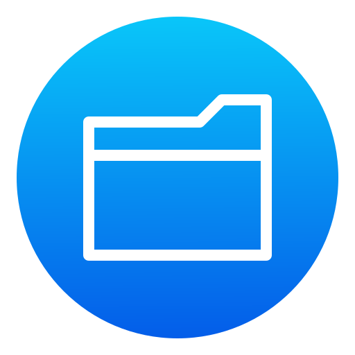 Folder Generic Flat Gradient icon