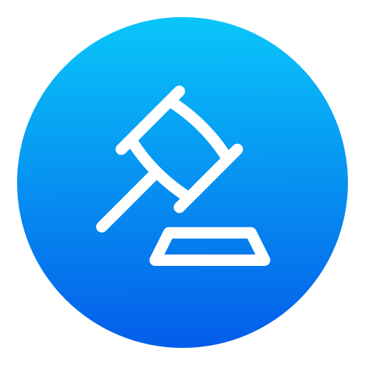 subasta icono gratis