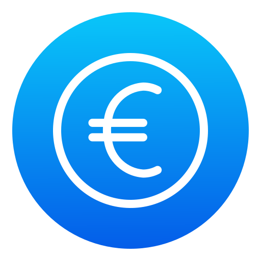 euro icono gratis
