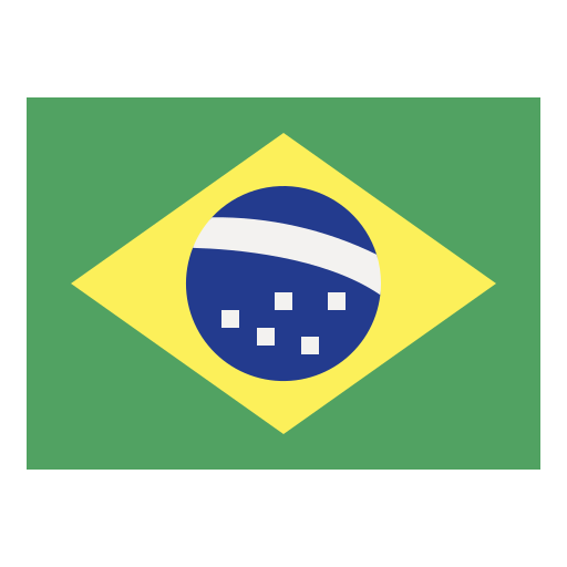 Brazil Smalllikeart Flat icon