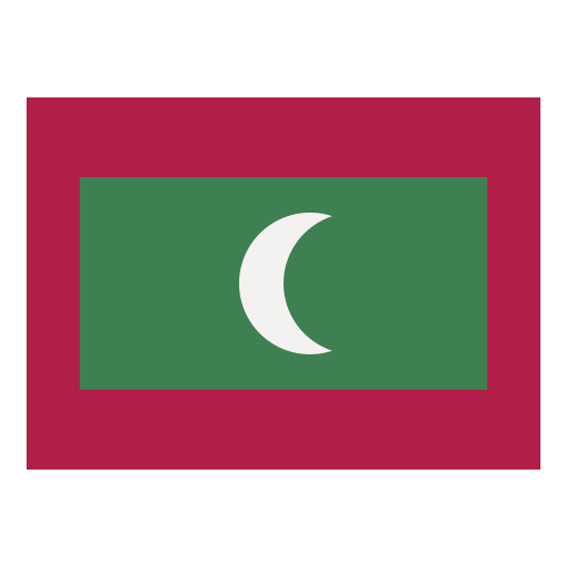 Maldives Smalllikeart Flat icon