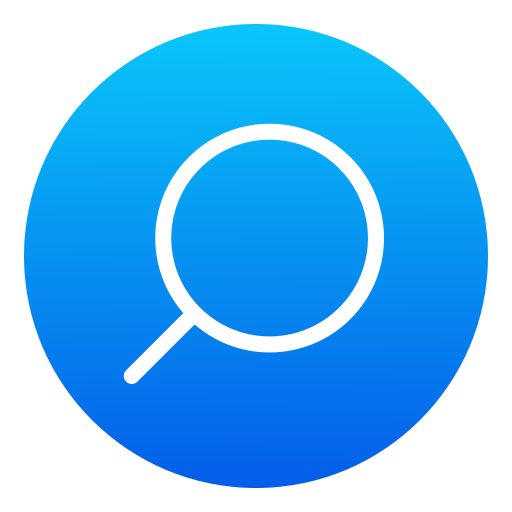 Search Generic Flat Gradient icon