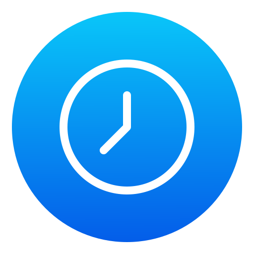 Clock Generic Flat Gradient icon