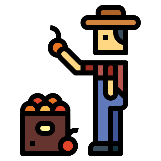 agricultor icono gratis