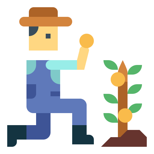 agricultor icono gratis