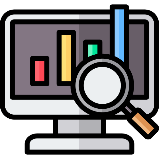 Analysis Generic Outline Color icon