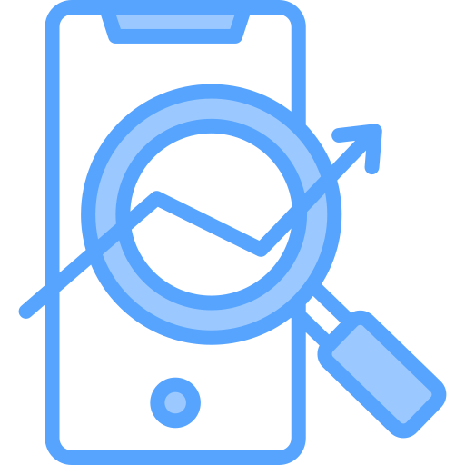 Mobile search free icon Mobile search free icon