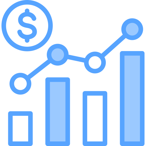 ganancia icono gratis