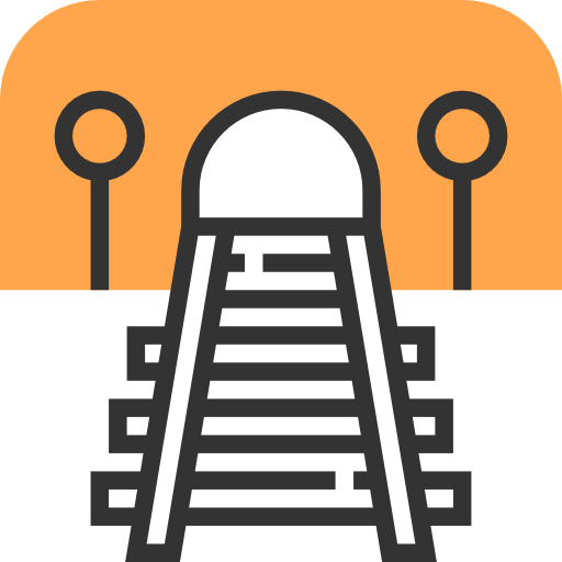 ferrocarril icono gratis