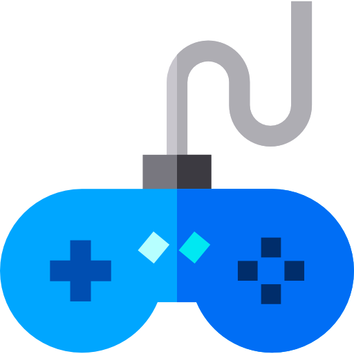 Gamepad Basic Straight Flat icon