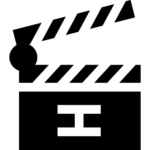 Clapperboard free icon