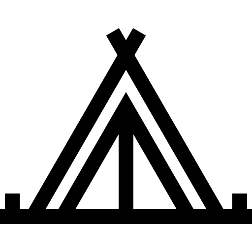 캠핑 무료 아이콘