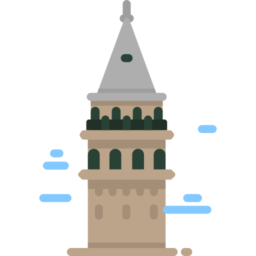 torre de galata icono gratis