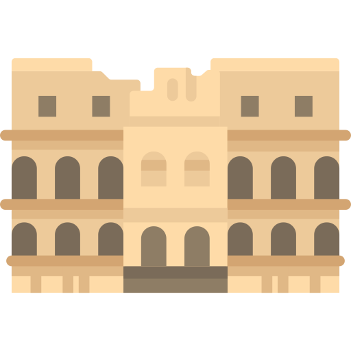 Pula arena - Free monuments icons