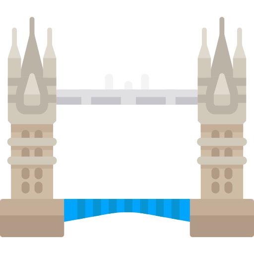 puente de la torre icono gratis