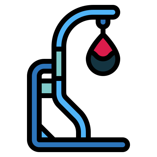 Punching ball free icon