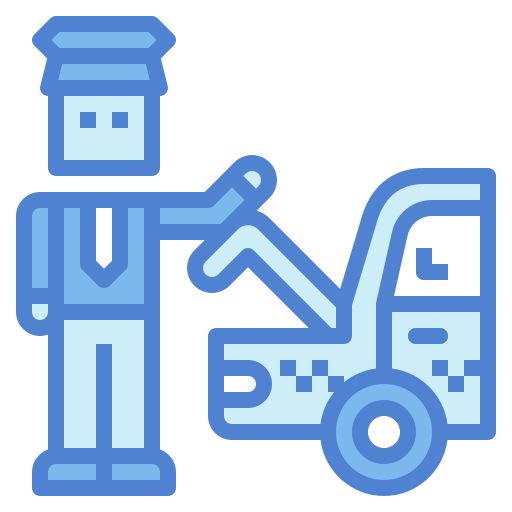 택시 운전사 무료 아이콘