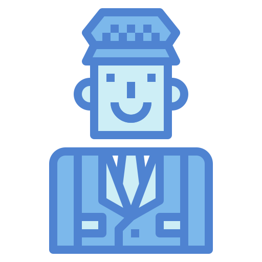 Водитель такси бесплатно иконка Водитель такси бесплатно иконка