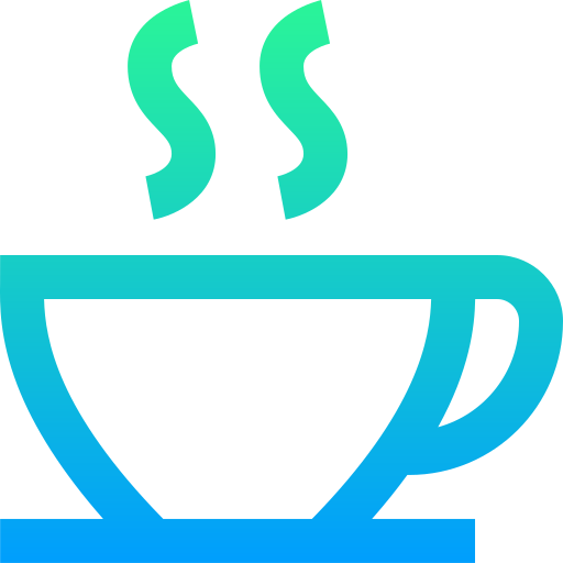 Hot tea Super Basic Straight Gradient icon