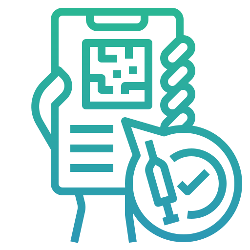Vaccination free icon Vaccination free icon