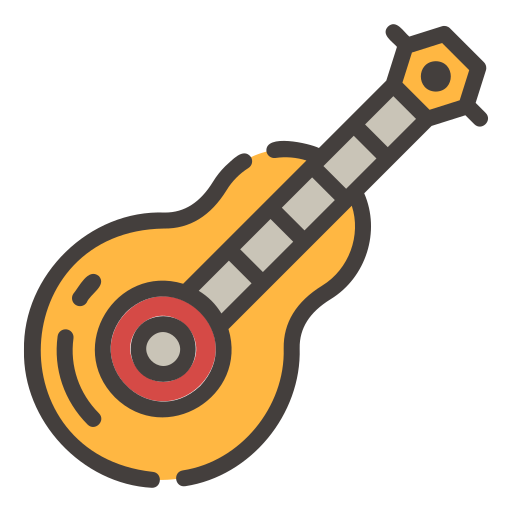 guitarra acustica icono gratis