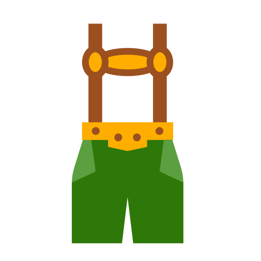 lederhosen icono gratis