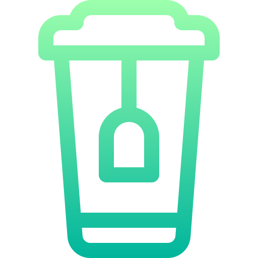 Cup Basic Gradient Lineal color icon