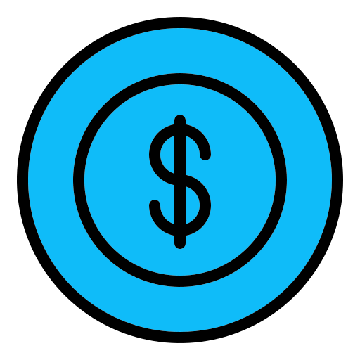 Dollar free icon