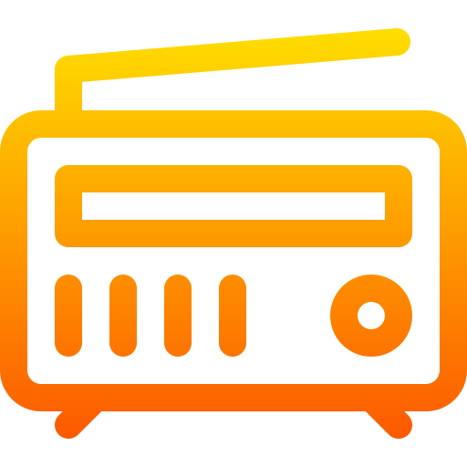 라디오 무료 아이콘
