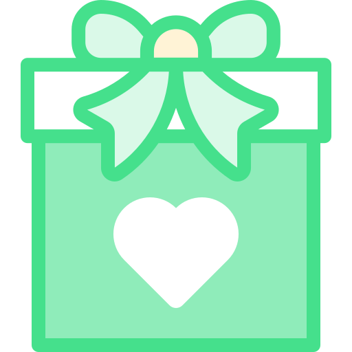 caja de regalo icono gratis