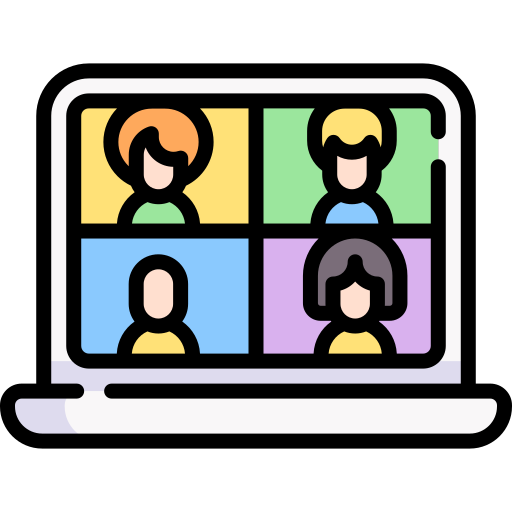 Online meeting Special Lineal color icon