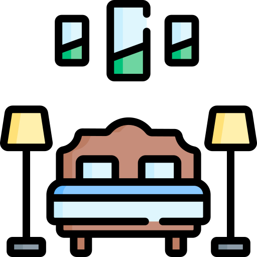 quarto grátis ícone quarto grátis ícone