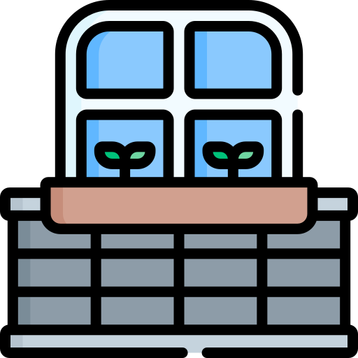 balcon Icône gratuit