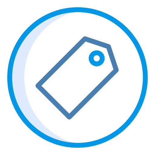 Étiquette de prix Icône gratuit Étiquette de prix Icône gratuit