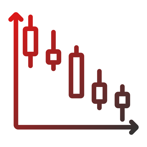 Candlestick Generic Gradient icon